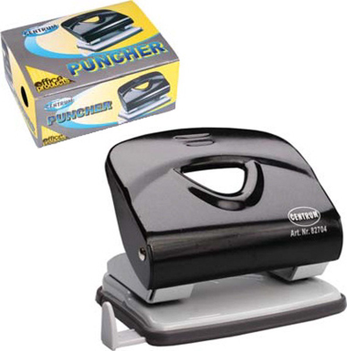 Centrum Perforator - Zwart - Metallic