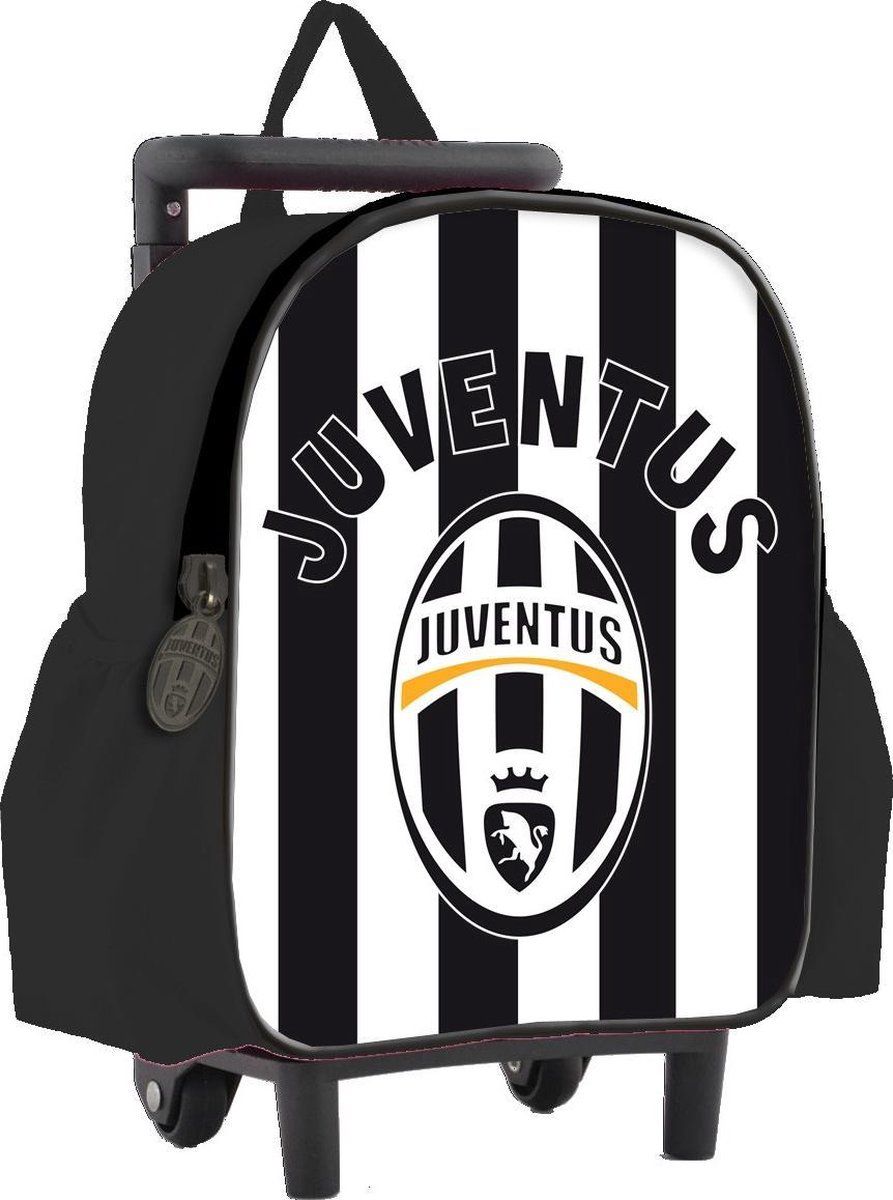 Juventus Campioni - Kleine Trolley - Softcase - 40 t/m 56 cm - Zwart/Wit