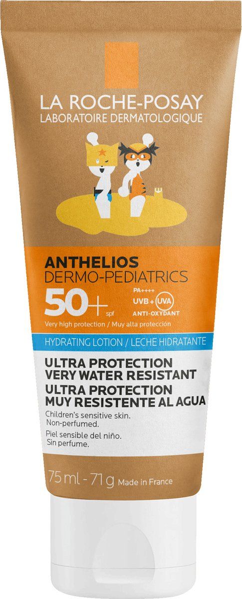 La Roche-Posay Anthelios Kids Zonnebrandmelk SPF50+ Eco-tube 75ml Voor Gezicht En Lichaam