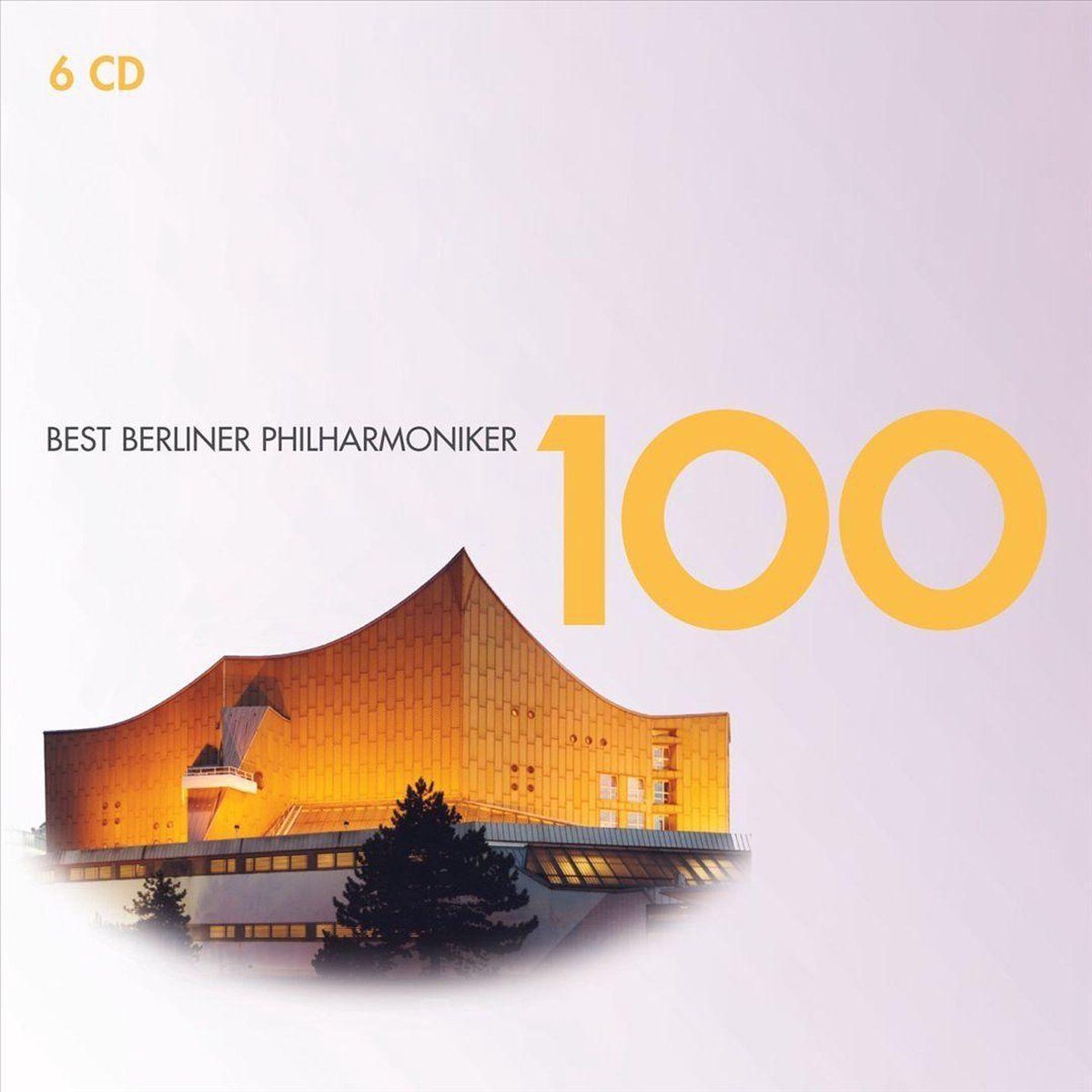 Various Artists - 100 Best Berliner Philharmoniker - Cd - Speelduur 447, 25 (6 Stuks)