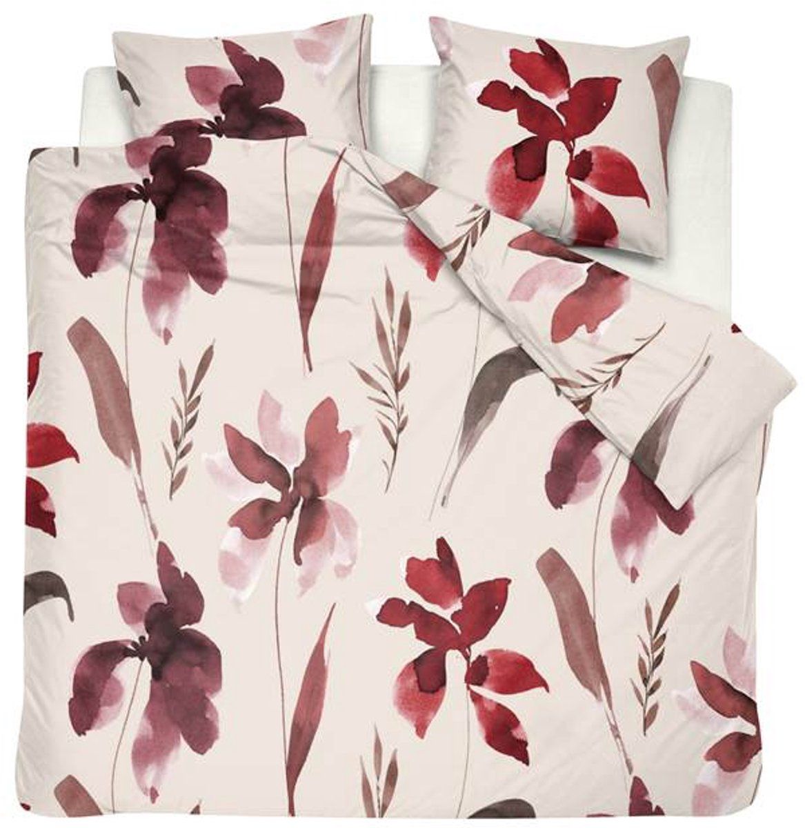 Cinderella Koester Dekbedovertrek - Extra Breed - 260x200/220 Cm - Rood