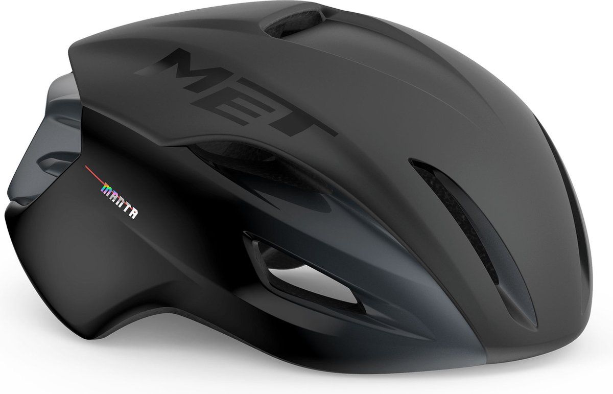 Met Manta Mips - Fietshelm - Aerodynamisch En Comfortabel - Zwart Matt Glossy