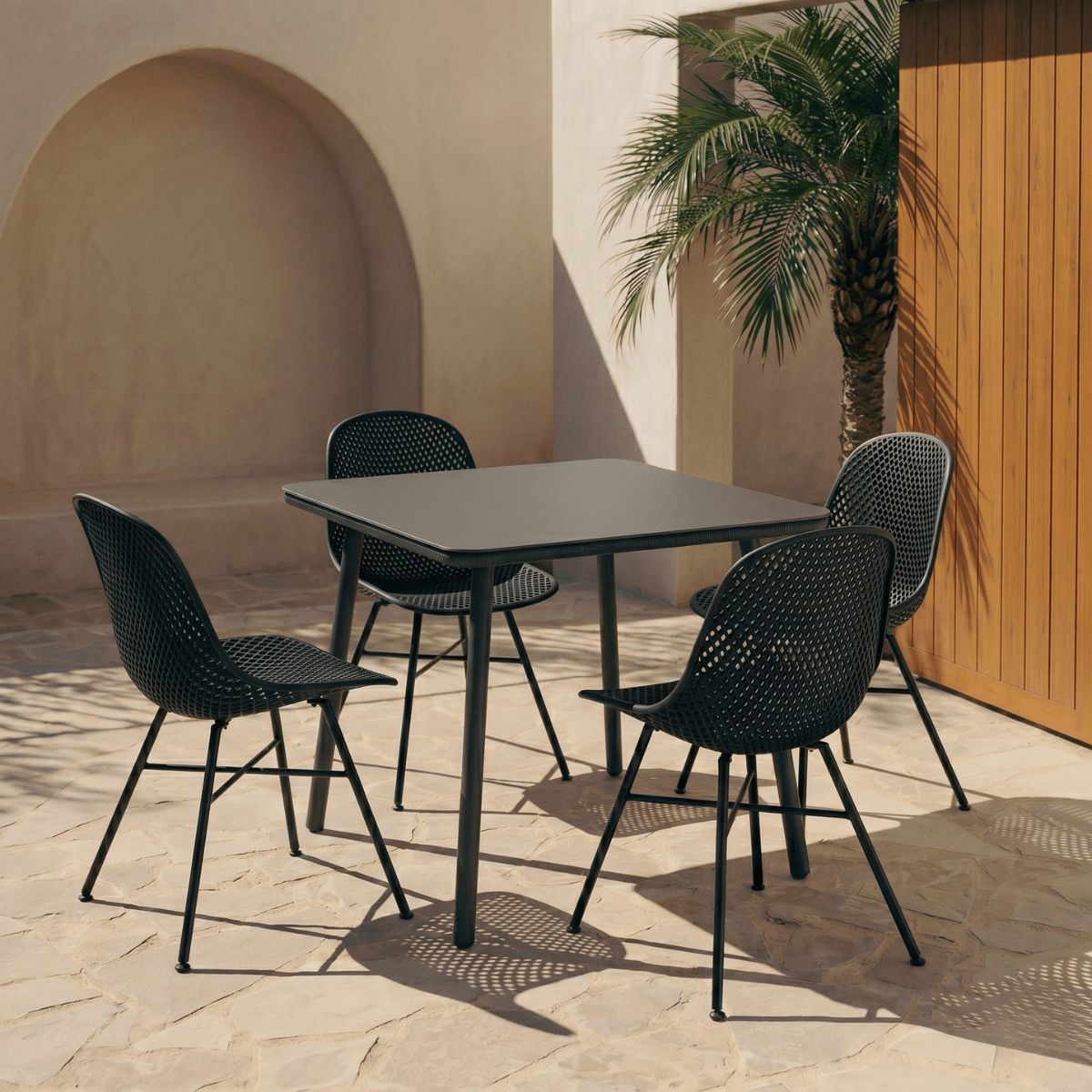 Kick Tuinstoel Sol - Eyecatcher - Zwart