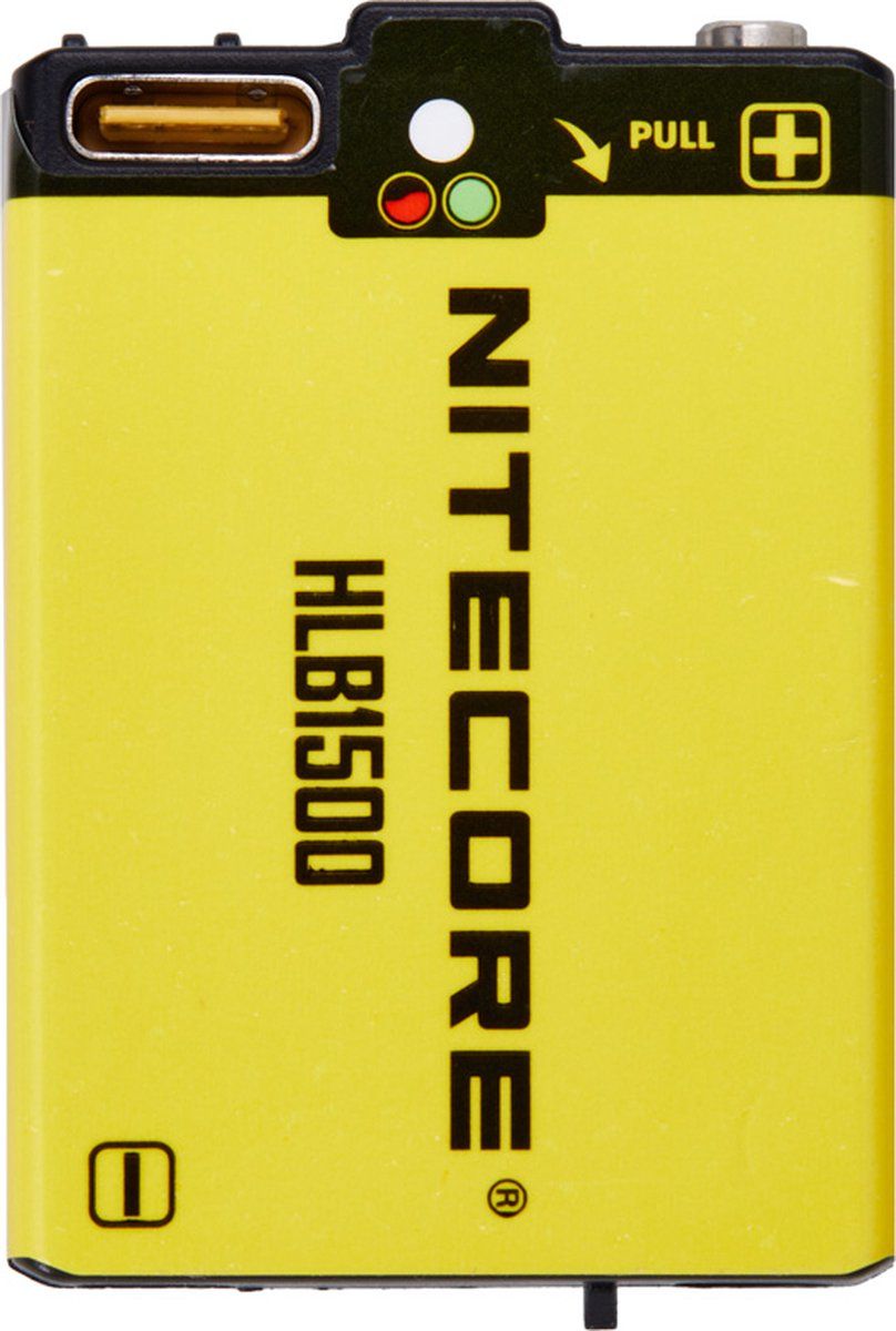 Nitecore HLB1500 - Usb Li-ion Batterijpack 1500mAh Voor UT27 (2024)