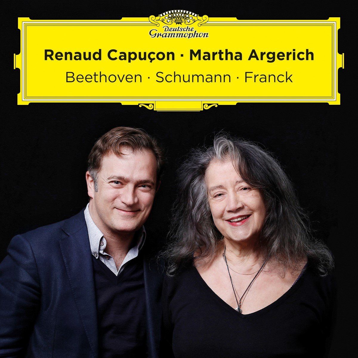 Martha Argerich&Renaud Capuçon - Lp - Beethoven Schumann Franck - Live Opname (2 Stuks)