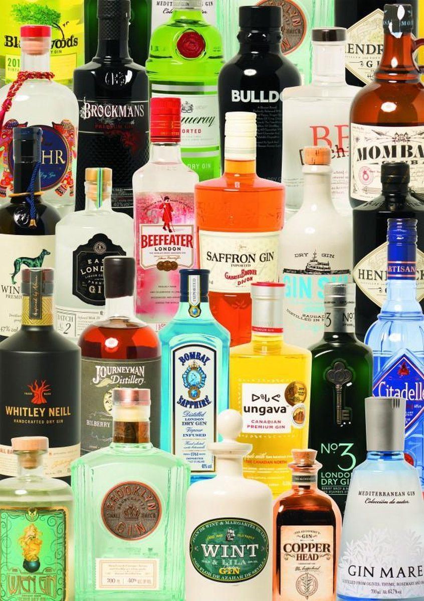 Piatnik A Taste Of Gin - Legpuzzel 1000 Stukjes - Afmeting 68 X 48 Cm