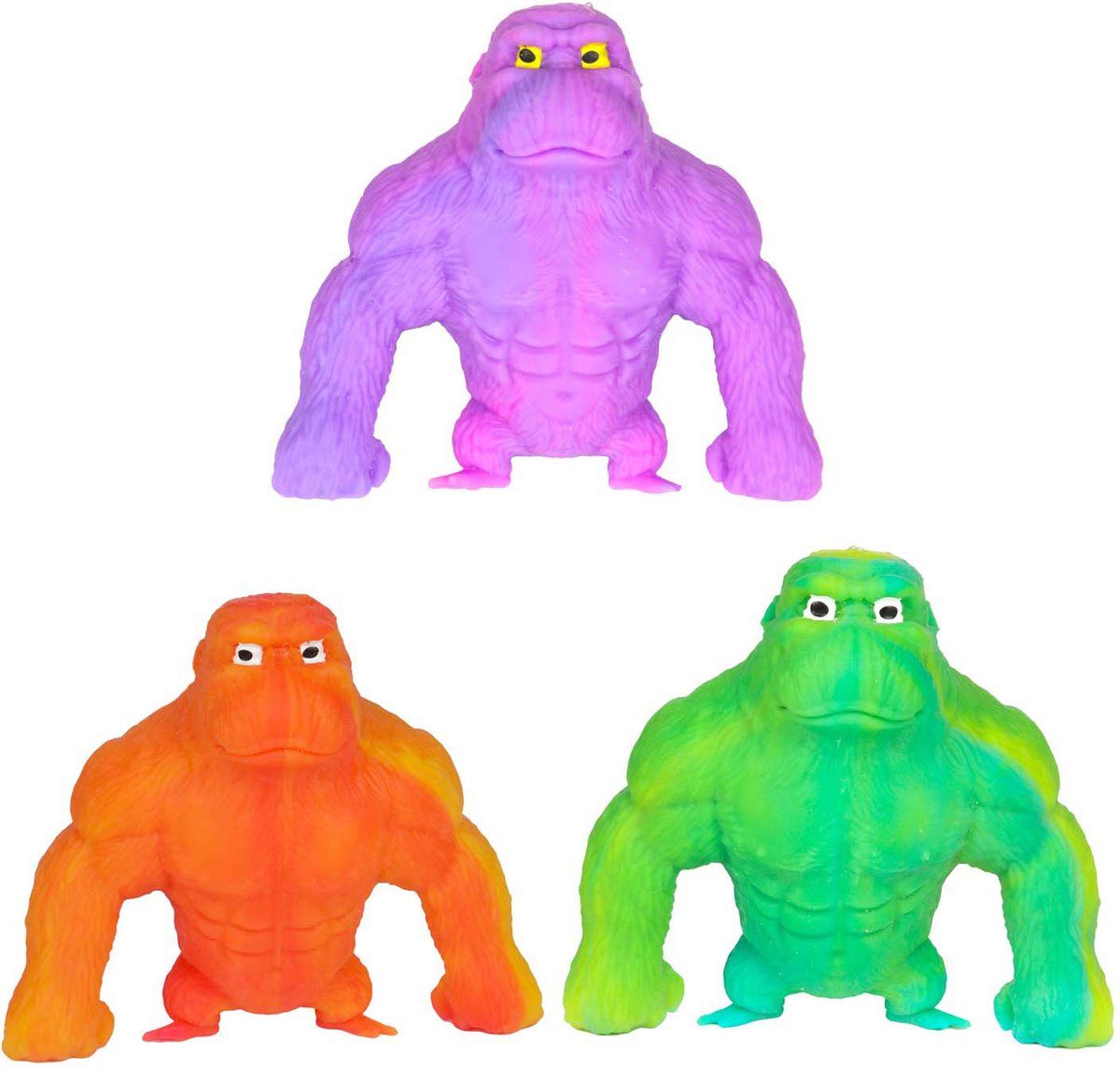 Toi-Toys Fun Kneed Gorilla Chunky Monkey Rekbaar, 200 Gram