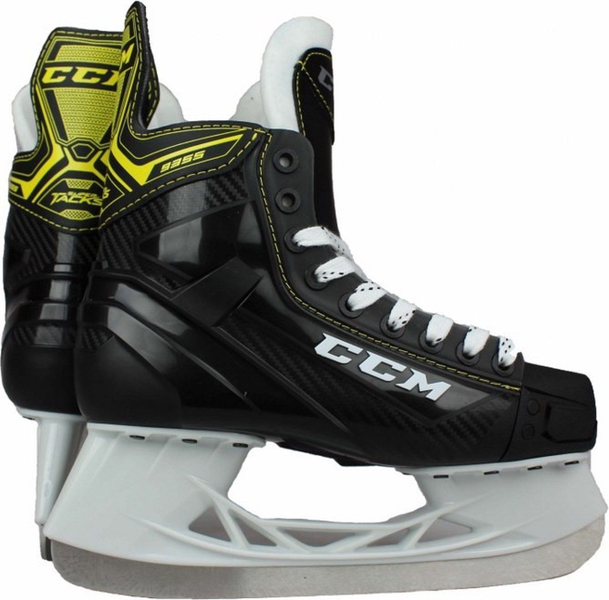Ccm Super Tacks 9355 - IJshockeyschaatsen - Ergonomisch Boot-Shaping Systeem - Zwart