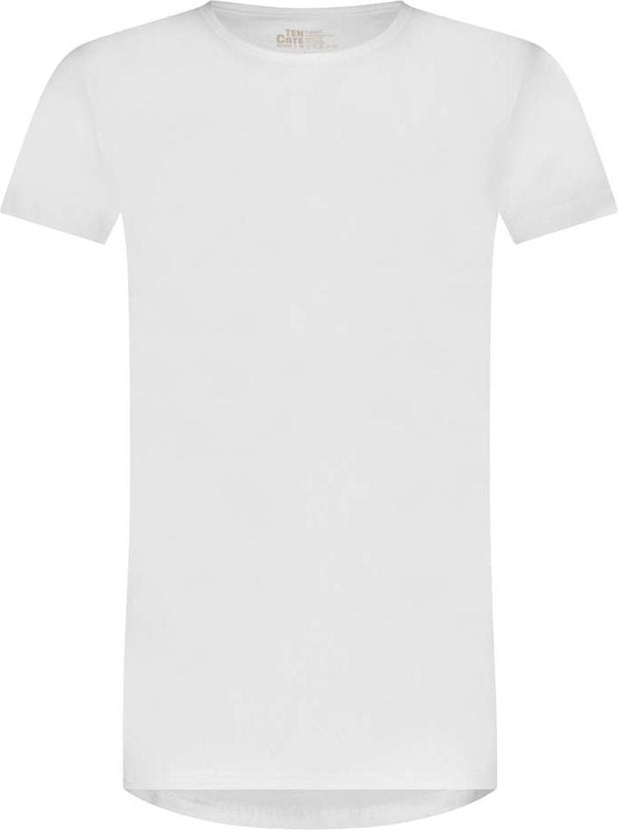 Ten Cate Heren Basics - T-shirt - 100% biologisch katoen - Wit (2 stuks)