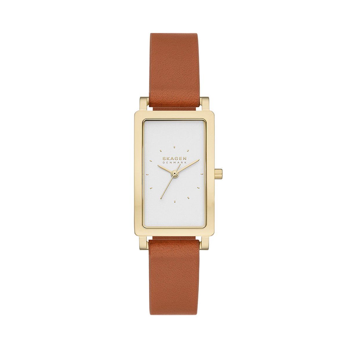 Skagen Hagen SKW3097 - Dames Horloge - 22 Mm - Bruin