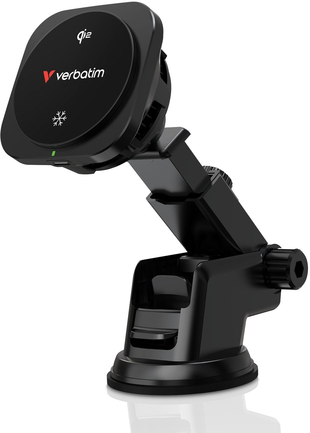 Verbatim Charge'n'Drive CND-02 - Qi2 magnetische draadloze autolader 15W - Zwart