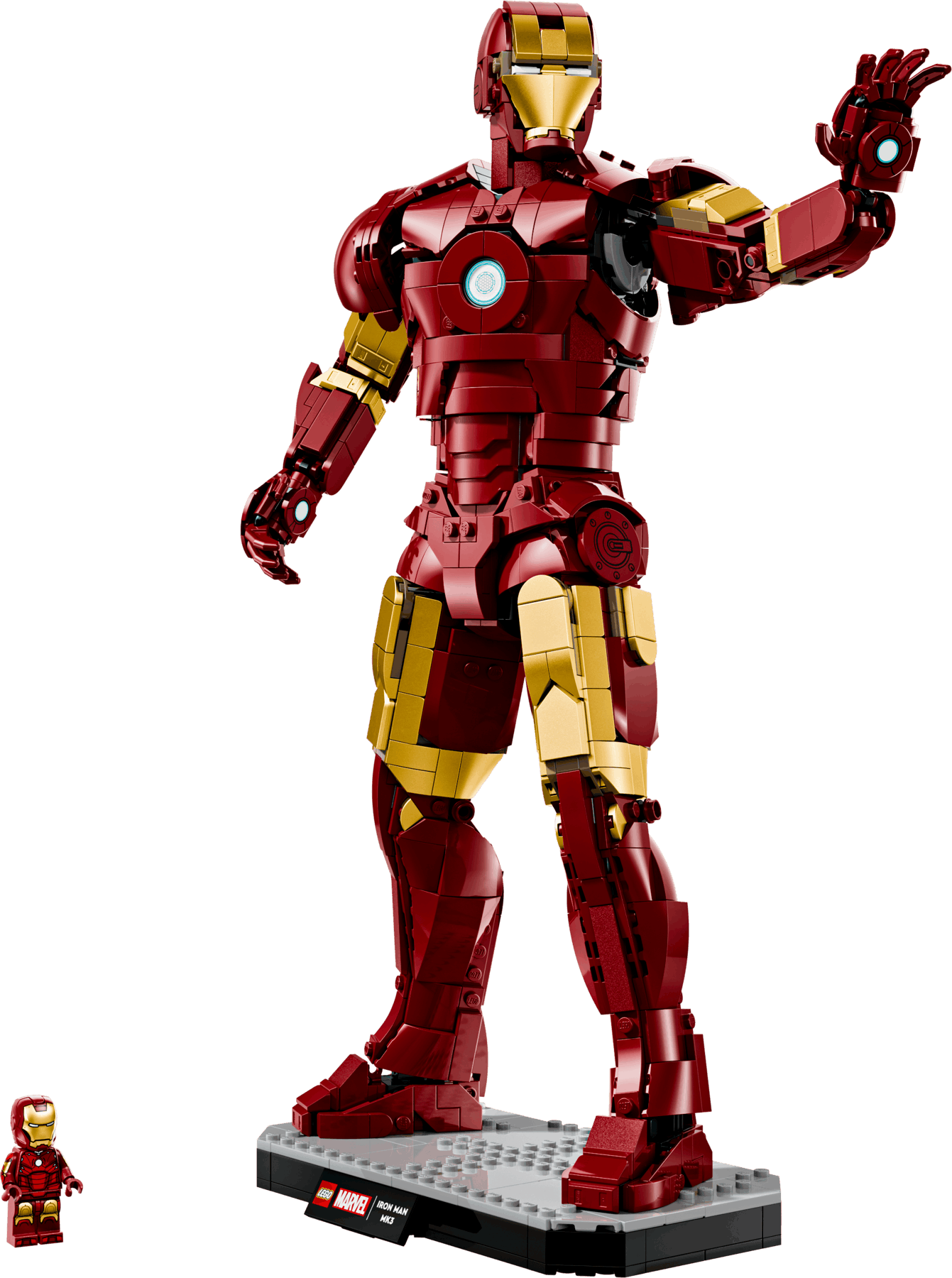 LEGO Marvel Iron Man Mark 3 - Verzameleditie - 1297 onderdelen - Hoogte 38 cm