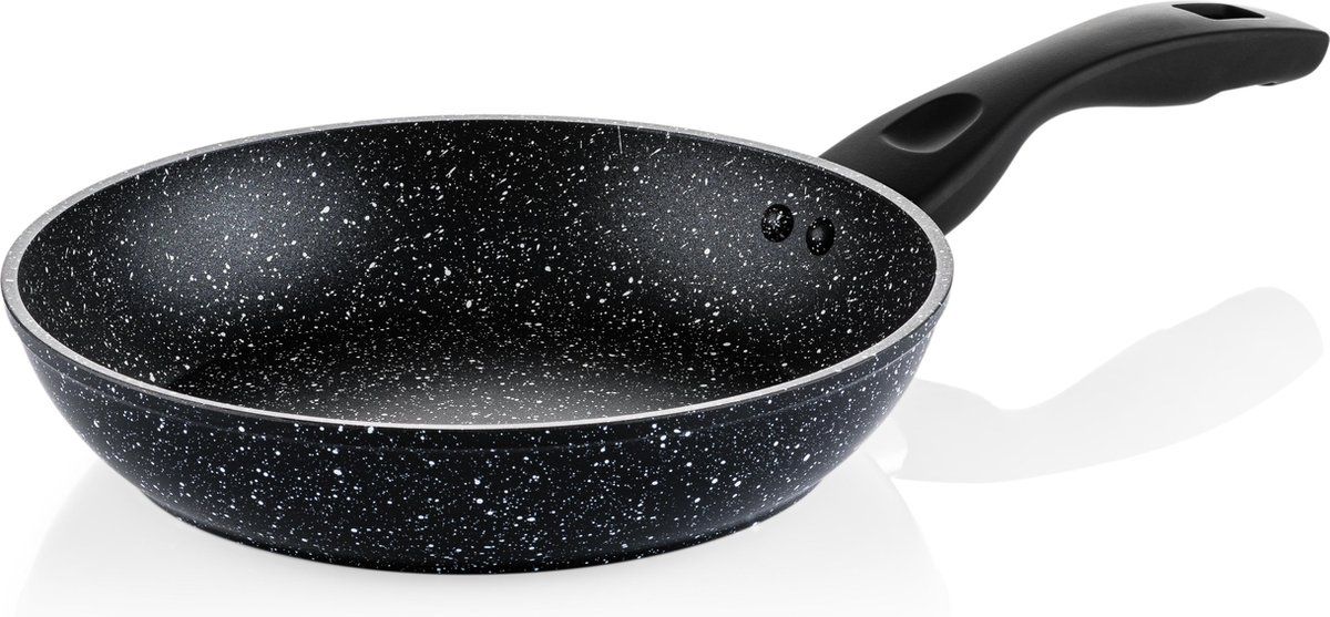 Westinghouse Koekenpan -Ø 24 Cm - Inductie - Pfoa-vrij - Zwart Marmer