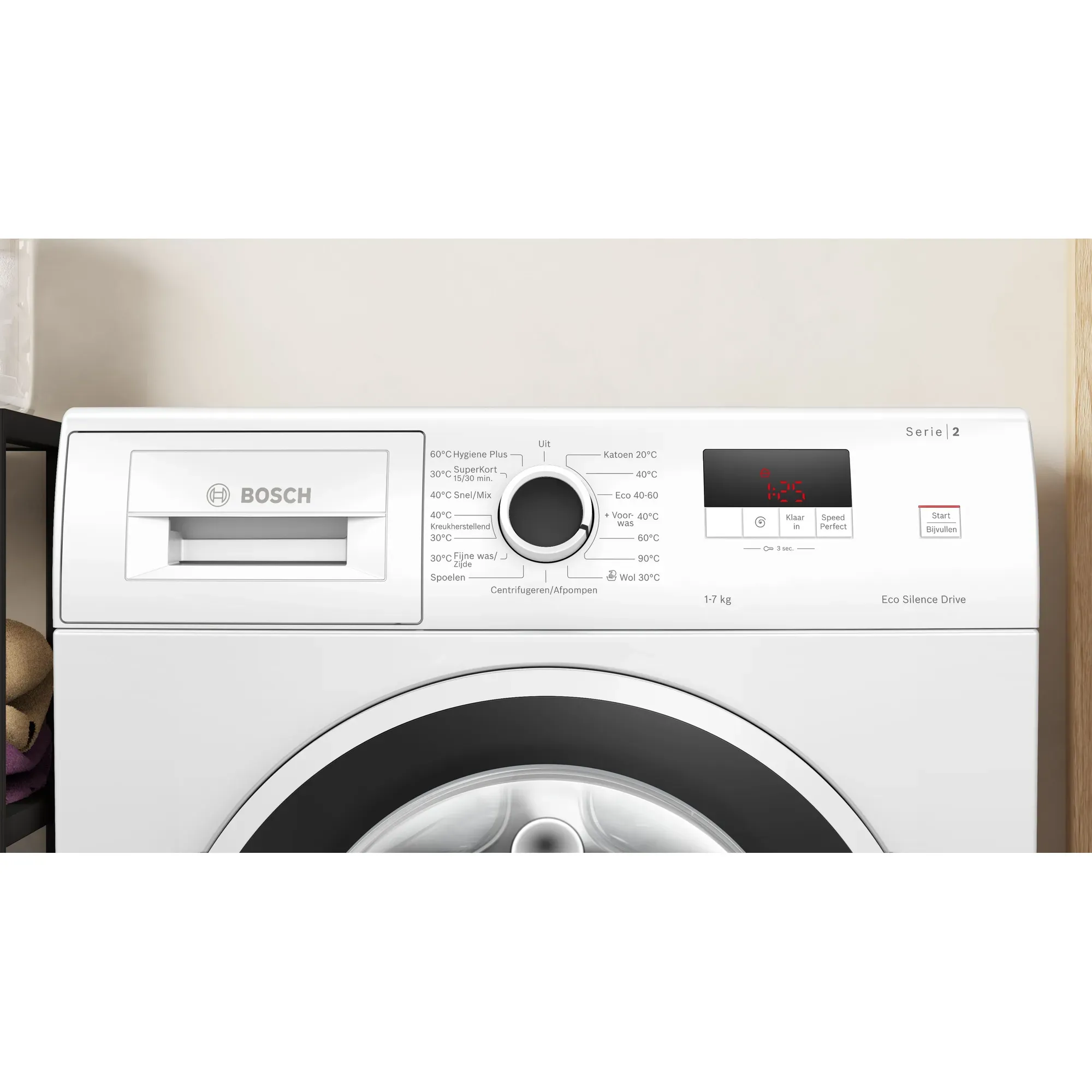 BOSCH WGE02404NL - Wasmachine - SpeedPerfect - ActiveWater Plus refurbished, photo 2