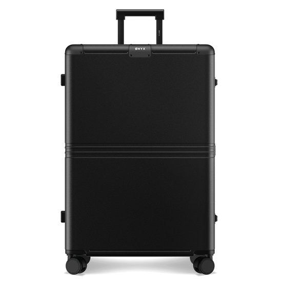 Merkloos Onyx Hybrid Pro Check-in Koffer Large 100 Liter - Gerecycled Polycarbonaat En Ritsloos Design -