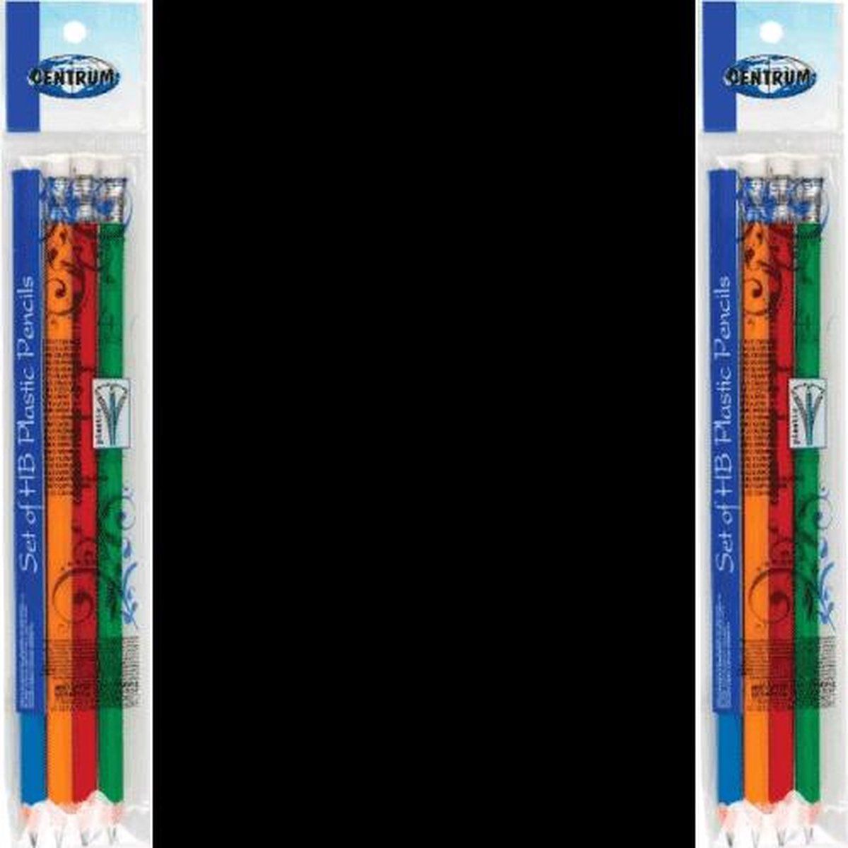 Centrum set van 4 potloden HB