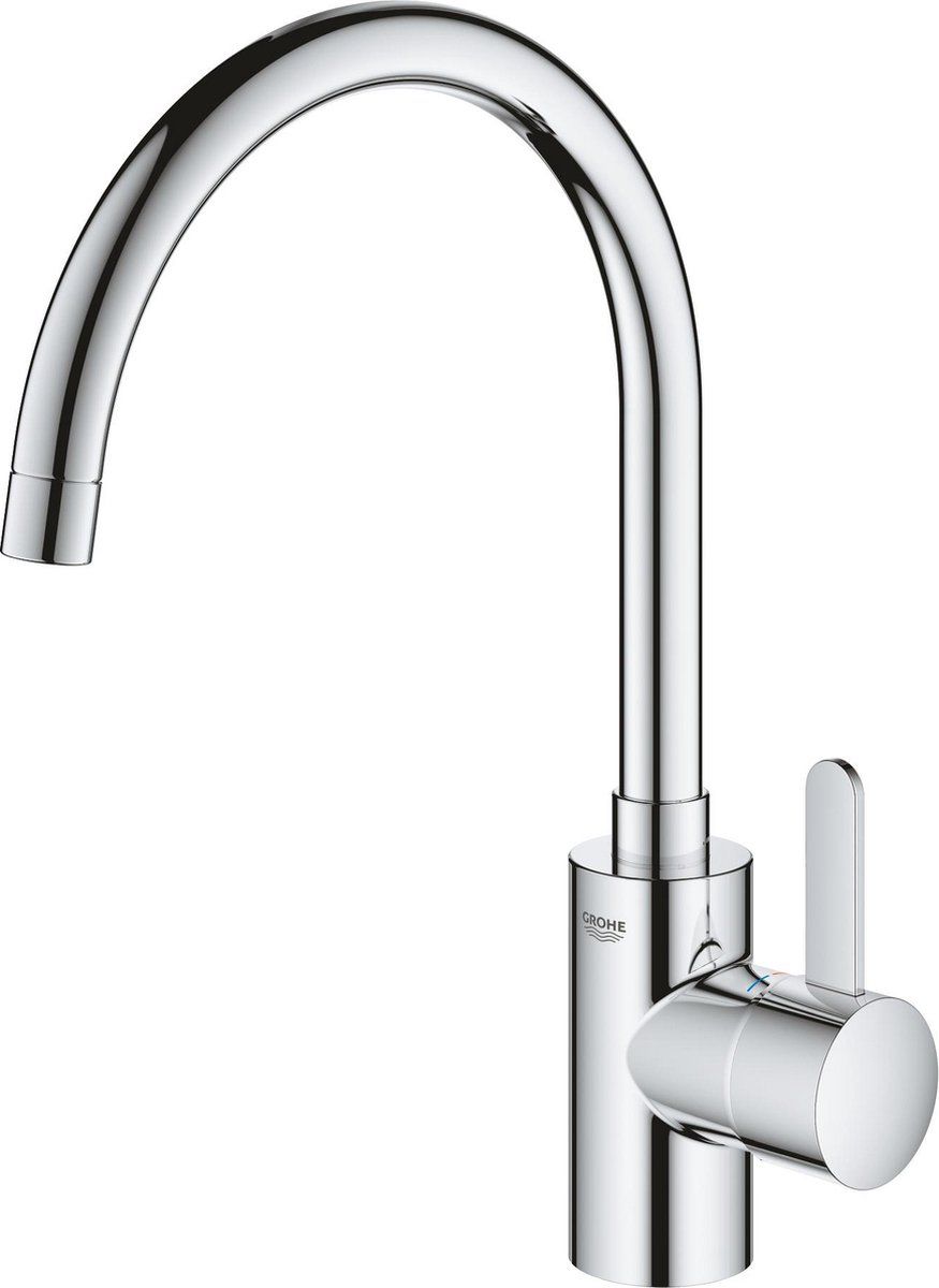 GROHE Eurosmart Cosmopolitan - Keukenkraan - Hoge uitloop 150° draaibereik - Chroom