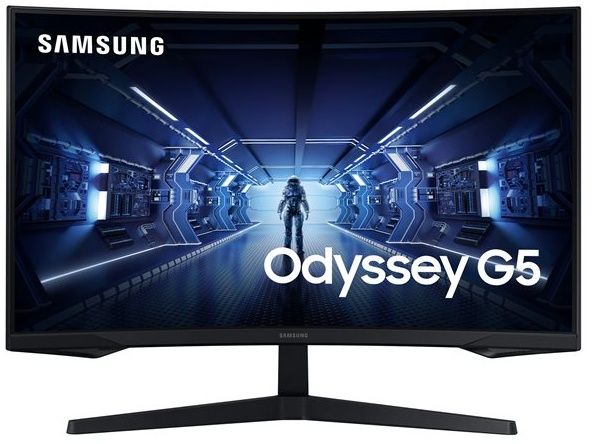 Samsung Odyssey C32G54TQWR - 32"LED VA Monitor - Quad HD 2560x1440 144Hz 1ms - Zwart