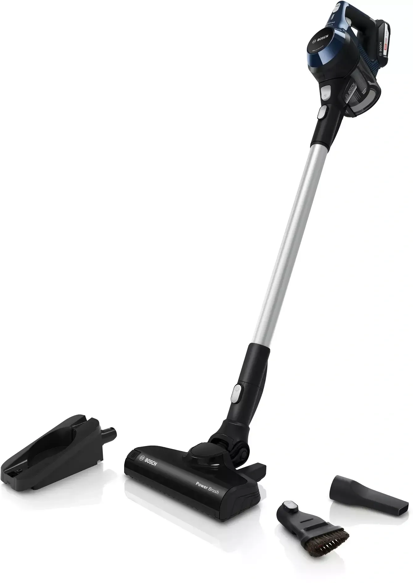 Bosch BCS611P4A - Steelstofzuiger - Zakloos - 30 min looptijd - Zwart