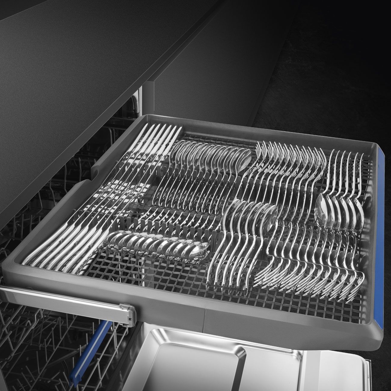 Smeg STL362DQ - Volledig geïntegreerde vaatwasser - Energieklasse D - Waterverbruik 10,5L per cyclus - Energiekosten €29,75 per 100 cycli refurbished, photo 4
