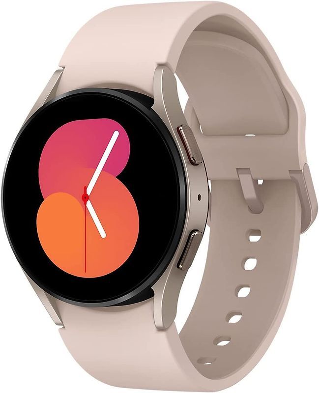 Samsung Galaxy Watch5 40 mm horlogekast van Pink Gold Aluminium op Pink Gold Sport Band S/M - Wi-Fi refurbished, photo 2