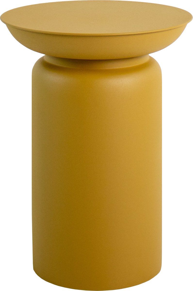 Kick Bijzettafel Clay - Okergeel