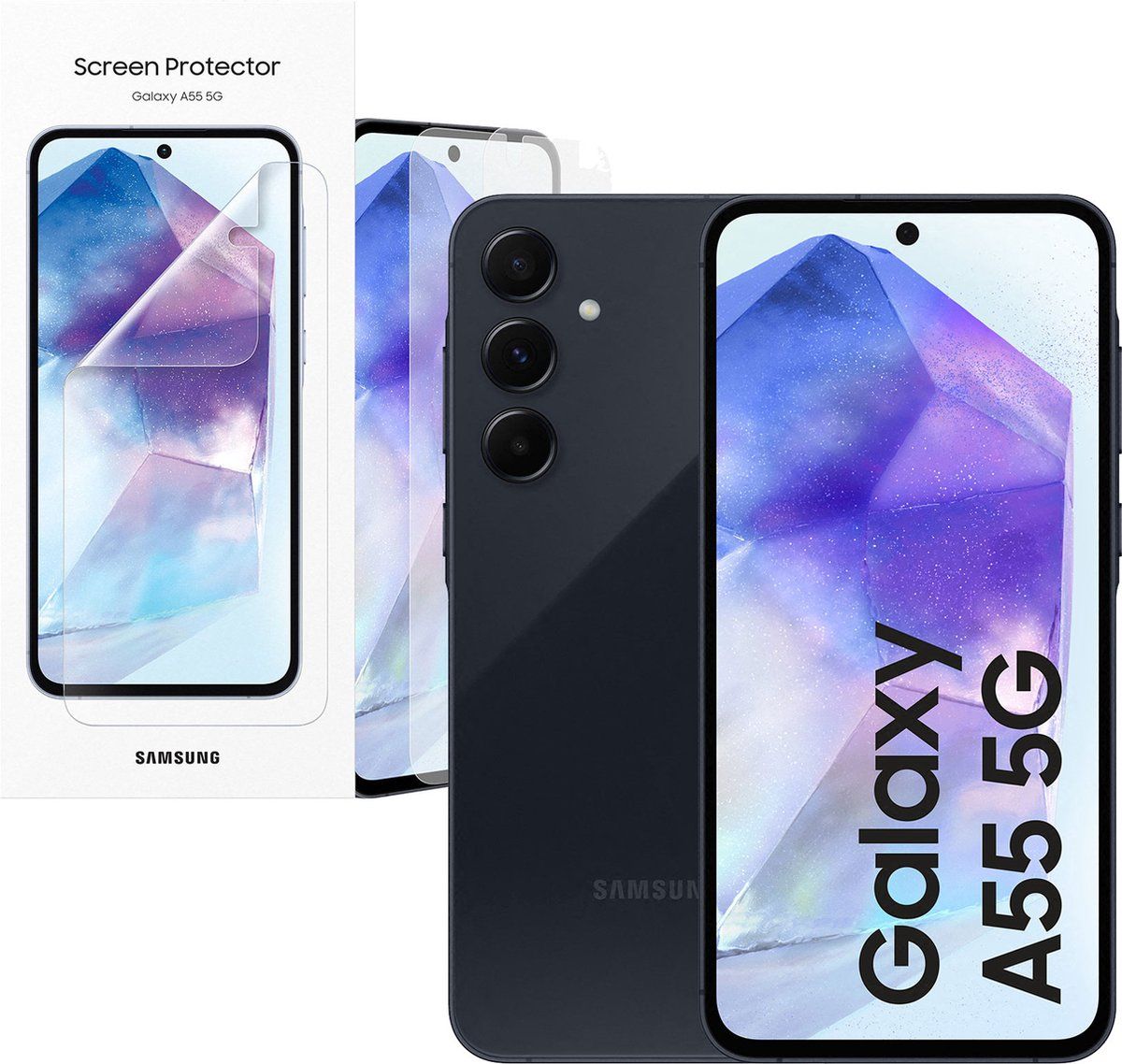 Awesome Navy + Screenprotector