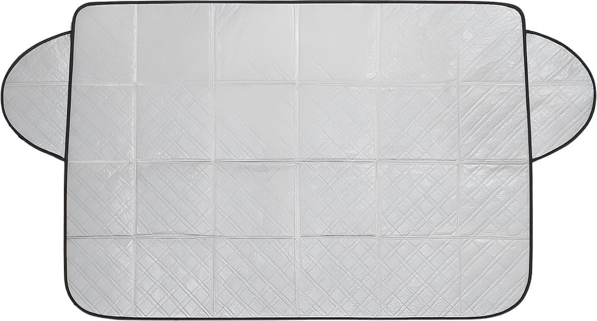 Nuvance - Anti-Vries Deken Auto - Zonnescherm 100 X 145 Cm - Uv-bescherming - Zilver