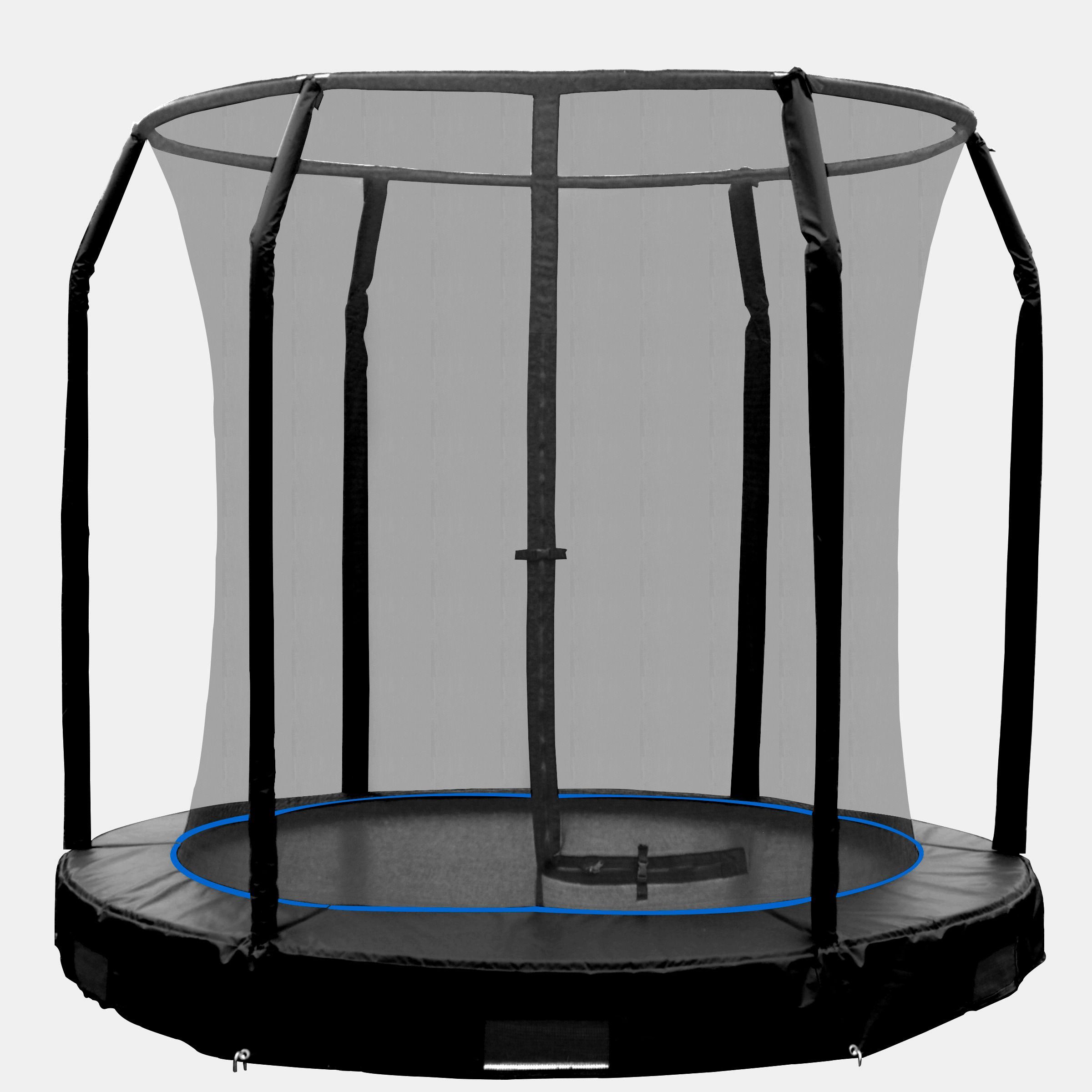 Inground trampoline 244 cm - Veilig ingraafmodel - Schokabsorberende vulling