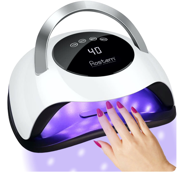 Rostem 120 Watt Uv Led Nageldroger - Nagellamp - Perfect Uitgeharde Nagel Gellak - Led Lamp - Lange