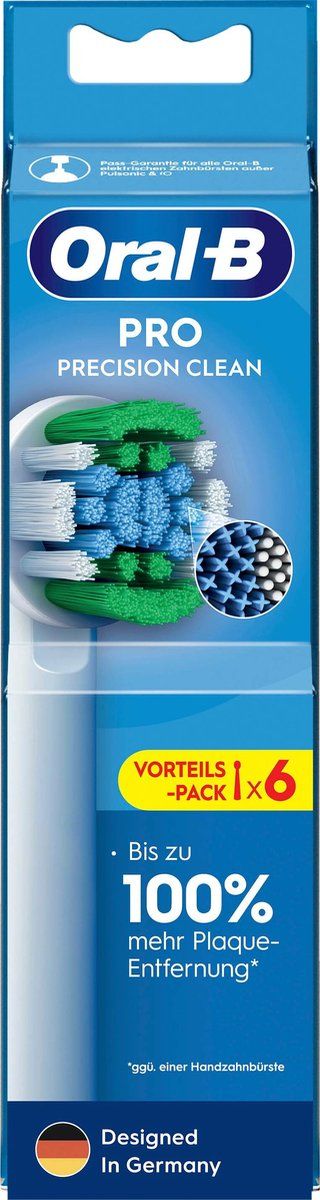 Oral-B Pro Precision Clean - Opzetborstels - Set Van 6 (6 Stuks)