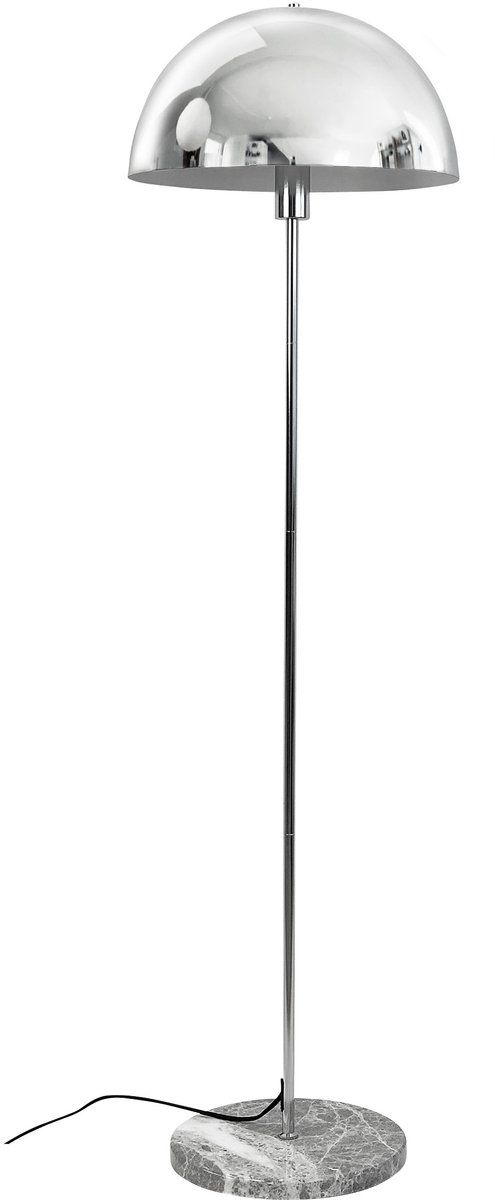 Dyberg Larsen Stockholm - Vloerlamp - Marmeren Voet - Chroom
