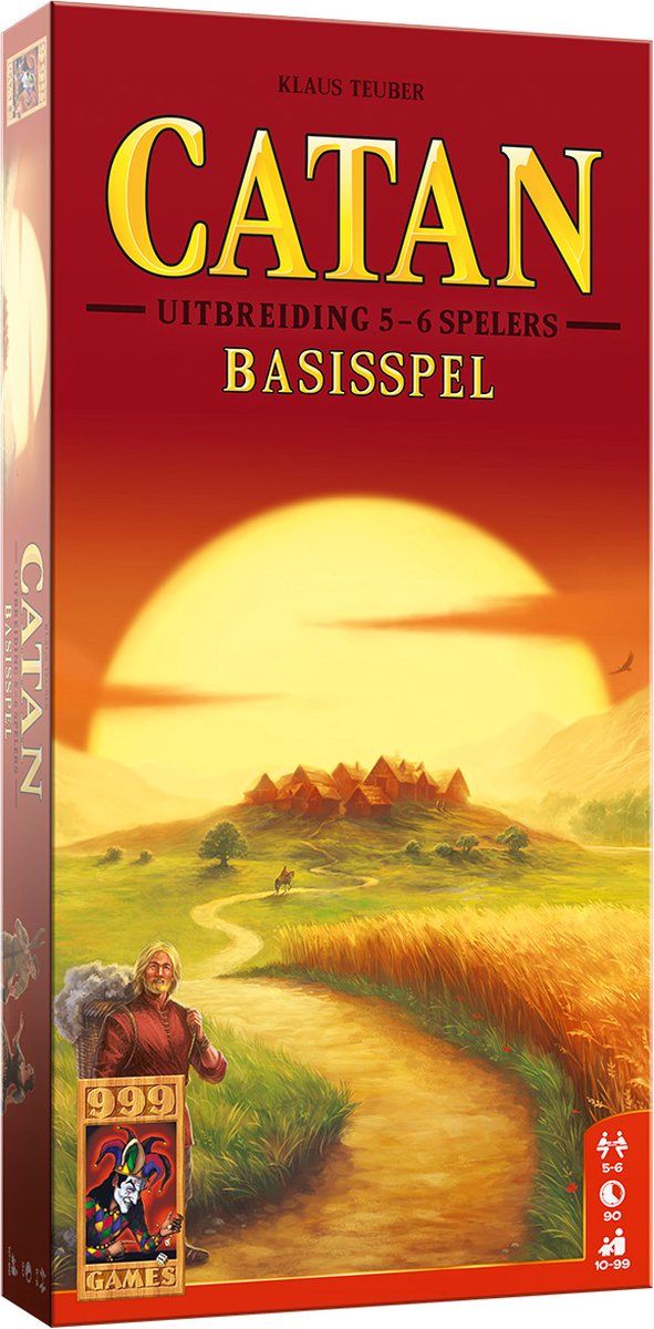 999 Games - Catan - Uitbreiding 5/6 Spelers - Bordspel