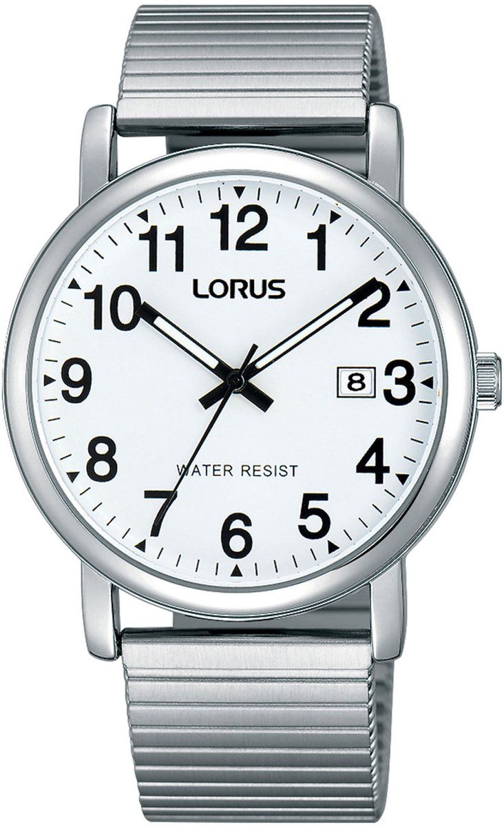 Lorus RG859CX5 - Herenhorloge - Roestvrijstaal - Wit