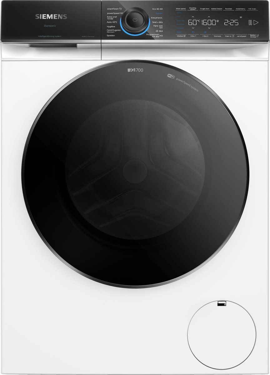 Siemens IQ700 - Wasmachine WG56B2ABNL - Intelligent Dosing SpeedPerfect ActiveWater Plus 4D wash system - Home Connect