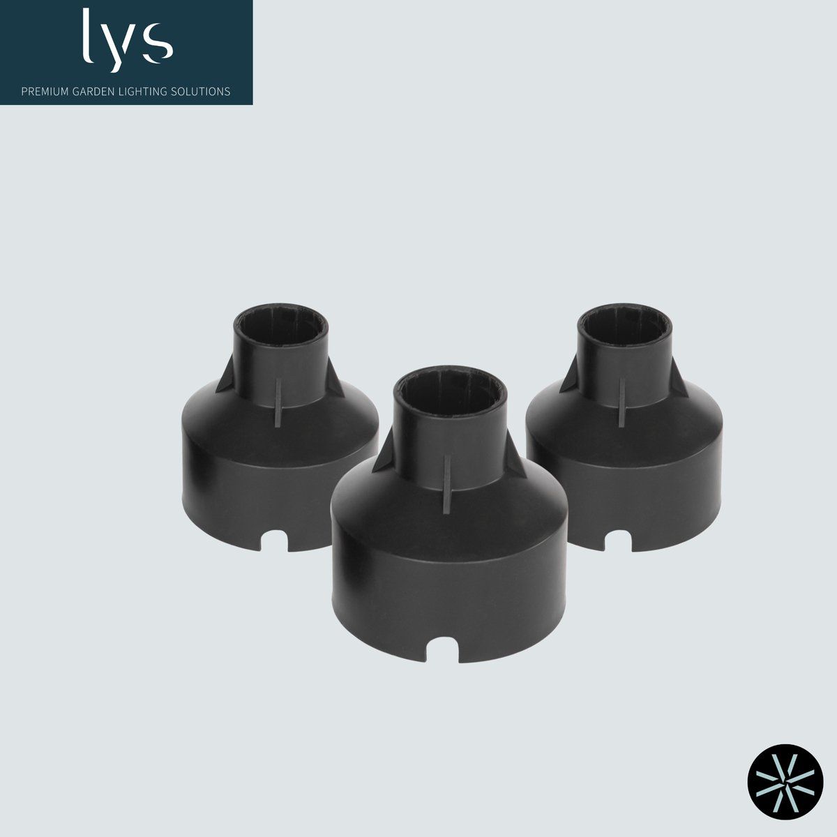 Lyslight - Grondspot Houder Klein - Set Van 3