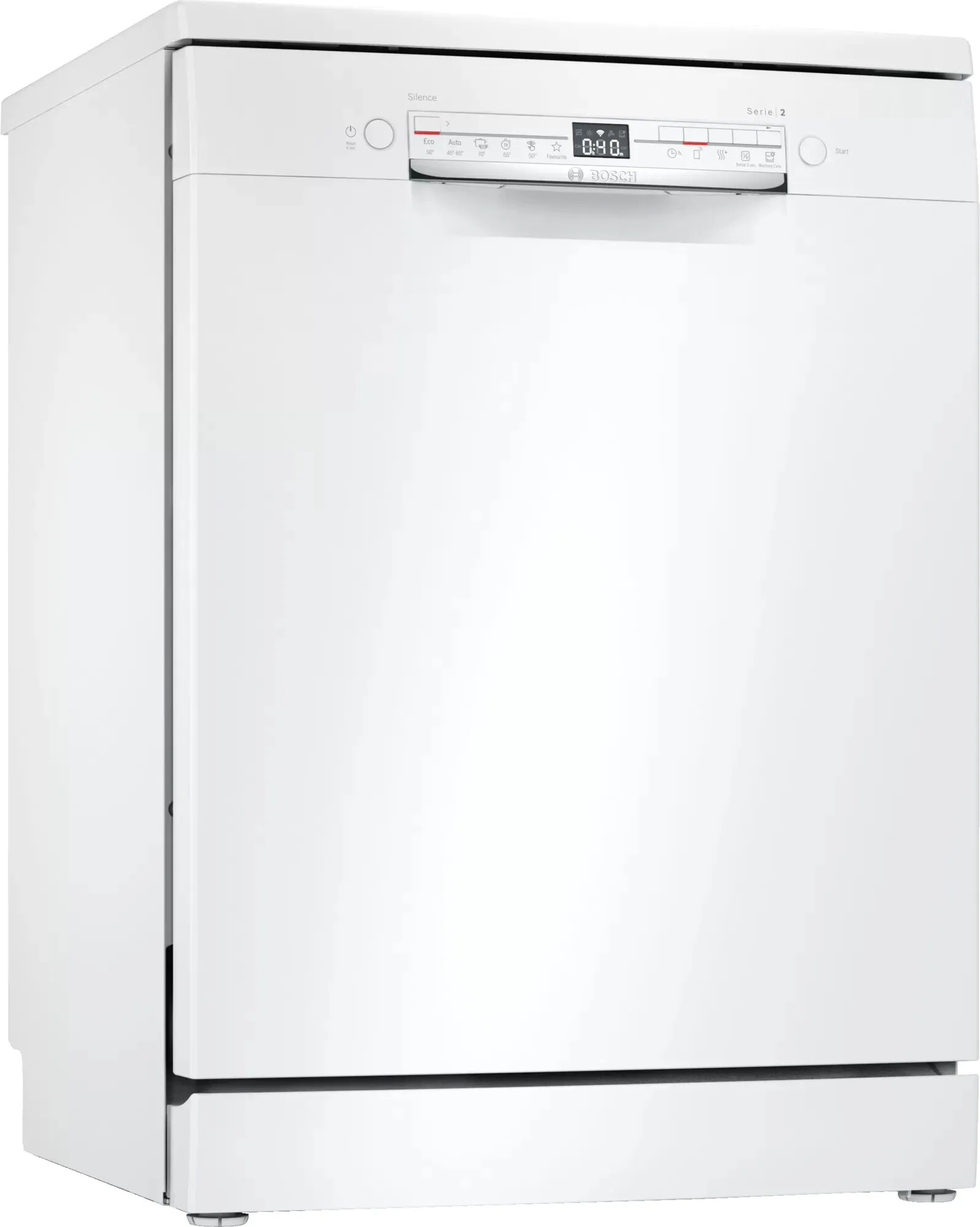 BOSCH SMS2HTW54E - Vaatwasser - Smart bediening - Wit
