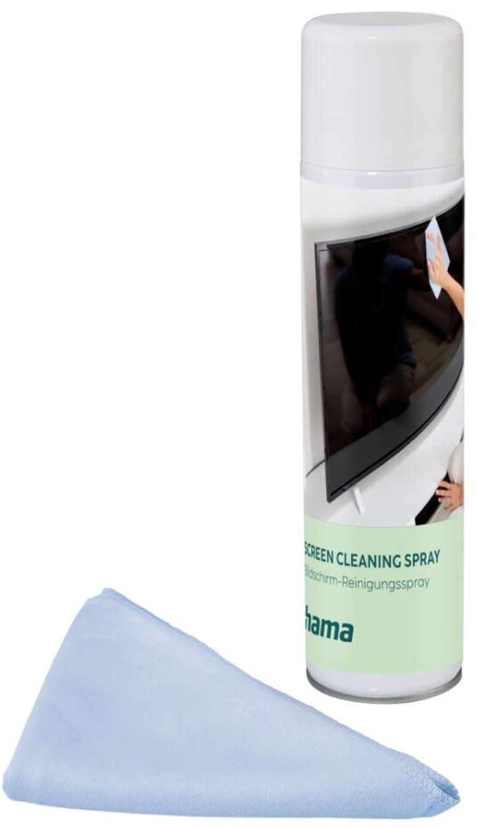 Hama Beeldschermreiniger - Schuim 400 ml - Antistatisch zonder strepen - Inclusief microvezeldoekje