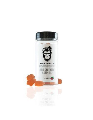 Slick Gorilla Hair Strength Gummies - Haarvitamines - 10.000 µg biotine - Watermeloen smaak