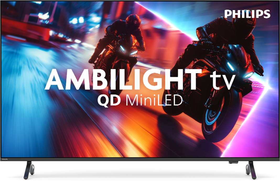 Philips 55MLED910/12 - Ultra HD TV - QD Mini-LED Ambilight - Zwart