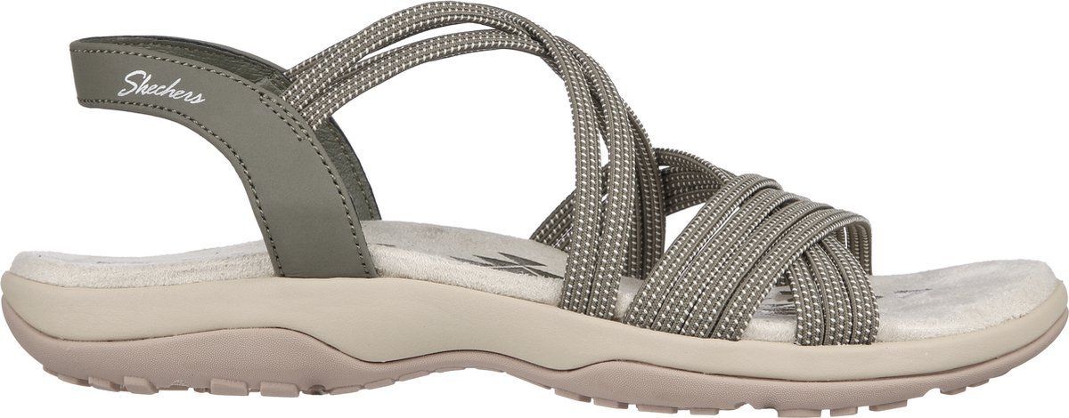 Skechers Reggae Slim - Turn It Up Dames Sandalen - Maat 41