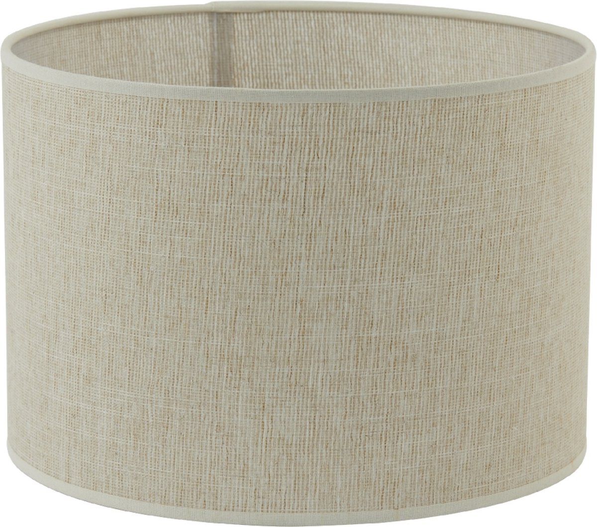 Light & Living Lampenkap Breska - 35x30x35 (BxHxD) - Textiel - Zandkleur