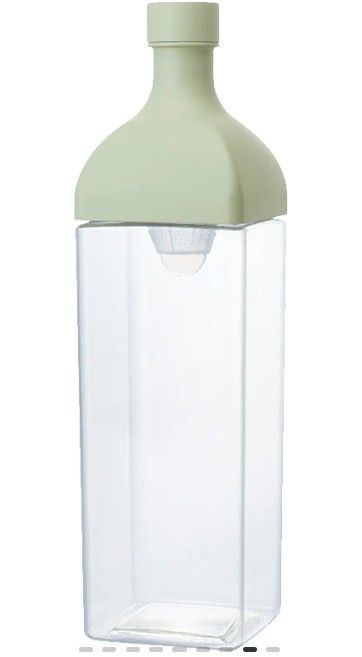 Hario Ka-Ku Bottle - Cold Brew Icetea Bottle 1200ml - Olijfgroen