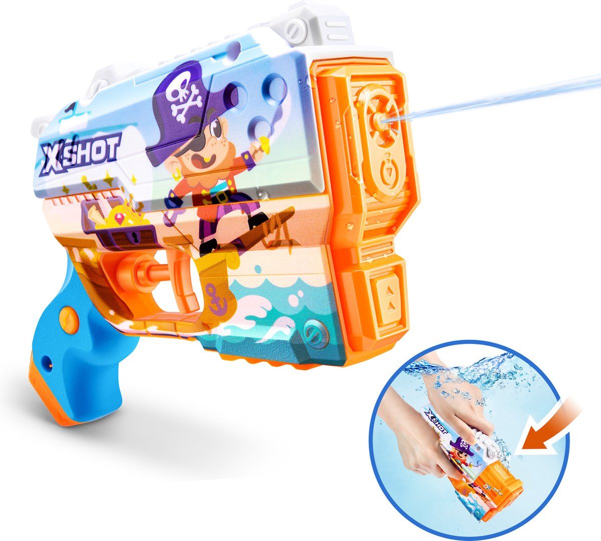 ZURU XSHOT - Junior Fast-Fill Water Blaster - Waterpistool - 130ml - 9m bereik