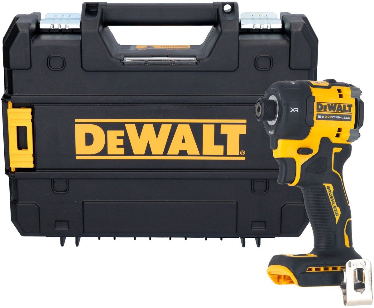 DeWALT DCF870NT - Accu hydraulische slagschroevendraaier 18V XR Brushless 56Nm - Geel Zwart