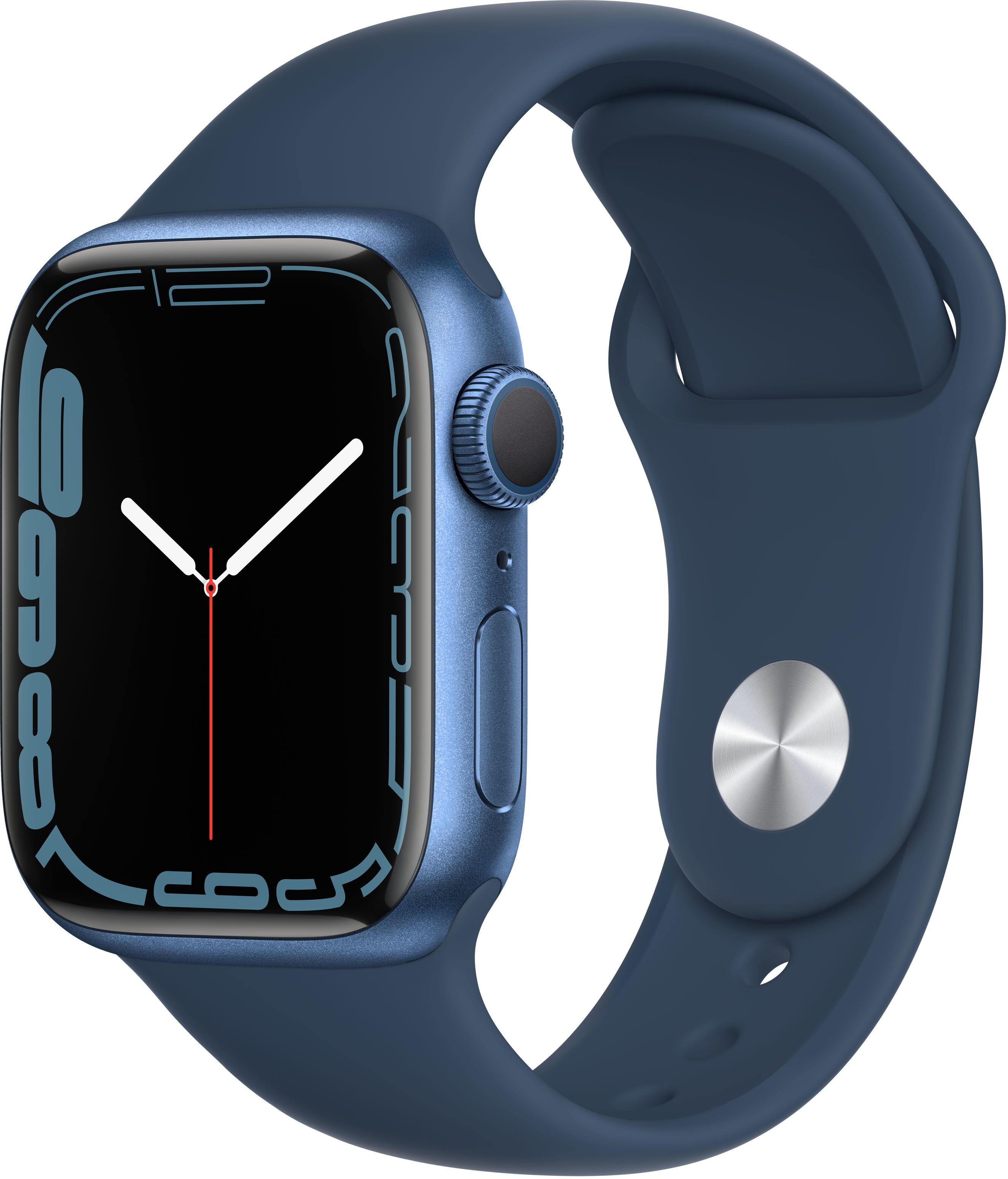 Apple Watch Series 7 - Smartwatch - Zuurstofmeting ECG - Blauw (41mm)