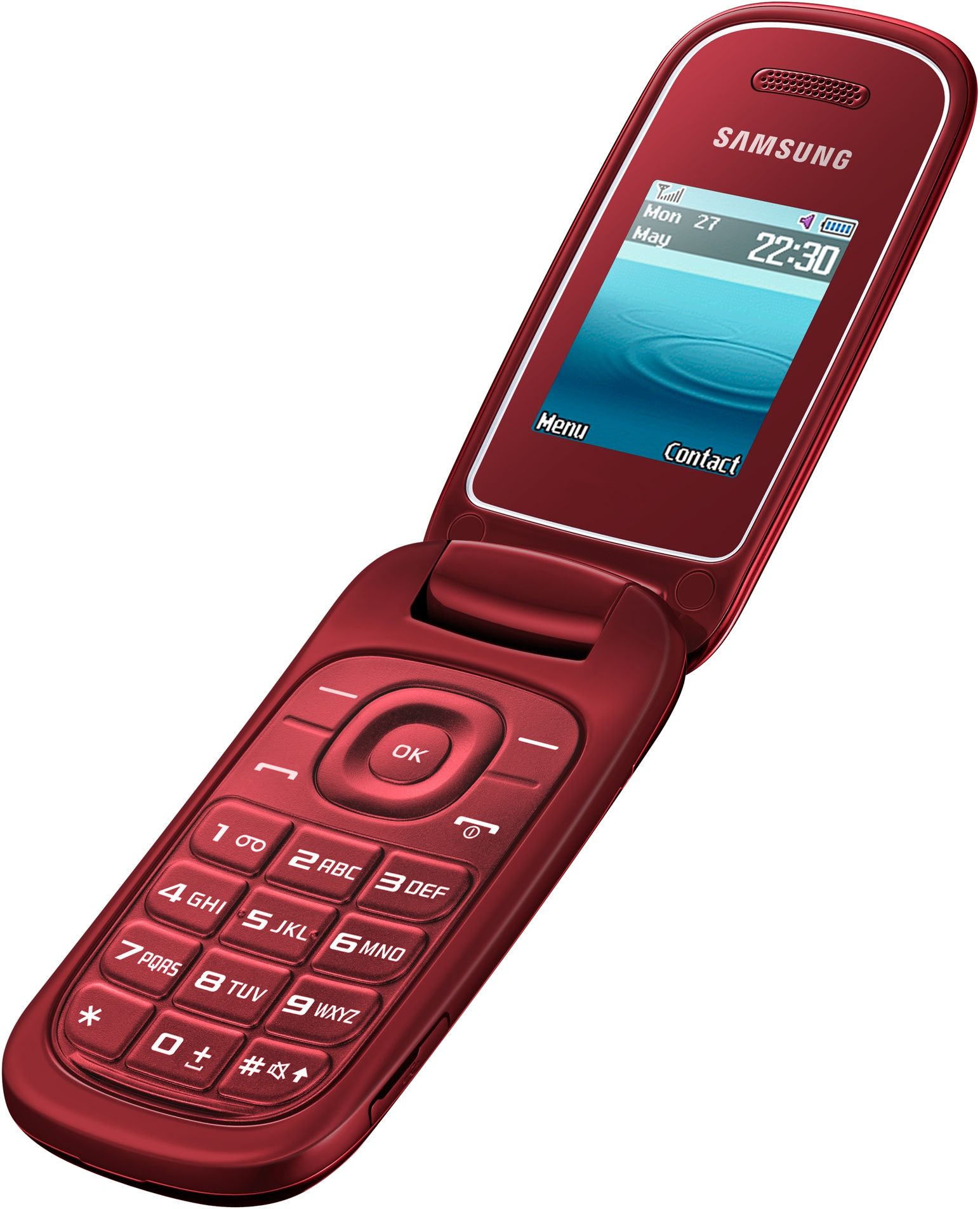 Samsung E1270 - Mobiele Telefoon - 1,77" LCD Scherm - Rood refurbished, photo 2