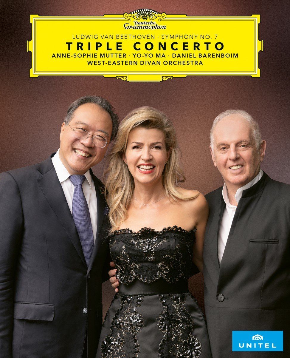 Anne-Sophie Mutter Yo-Yo Ma West-Eastern Divan Orchestra Daniel Barenboim - Beethoven - Triple Concerto&Symphony No. 7 (Blu-ray)