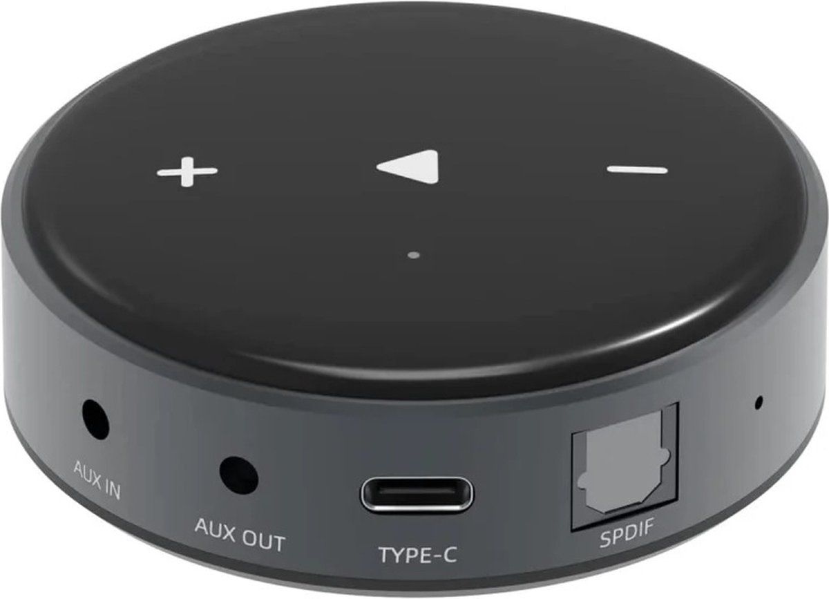 WiiM Mini - Muziekstreamer - Draadloos 24 Bit 192 KHz - Zwart