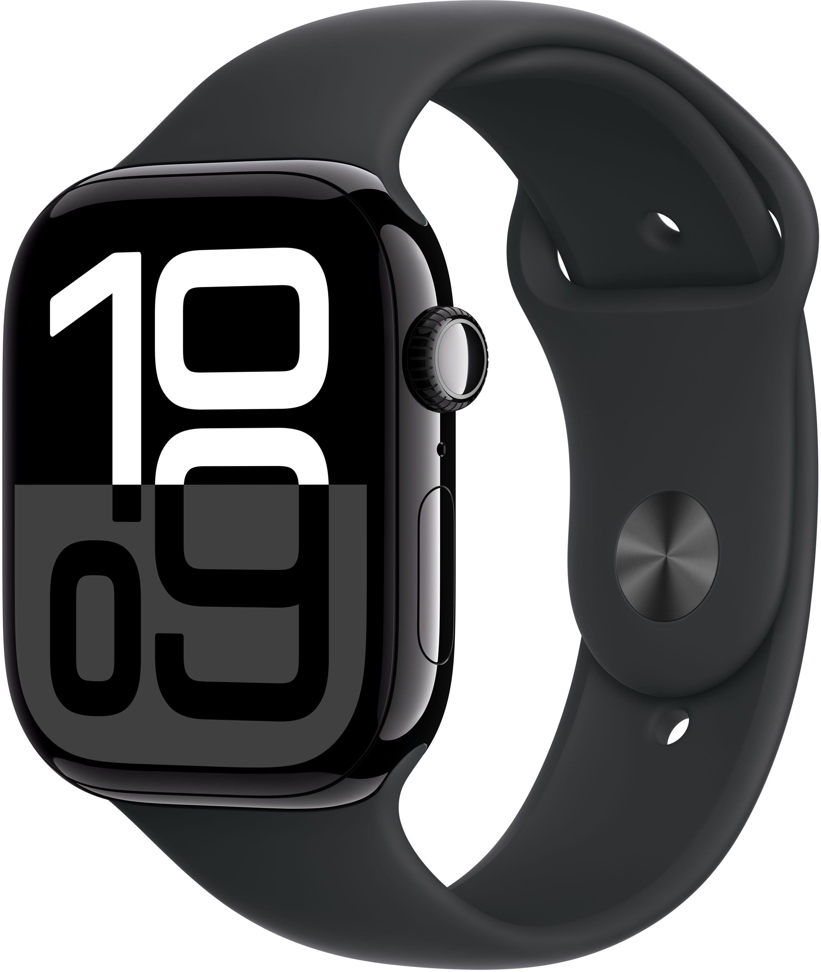 Apple Watch Series 10 - Smartwatch - 46mm GPS Aluminium - Zwart